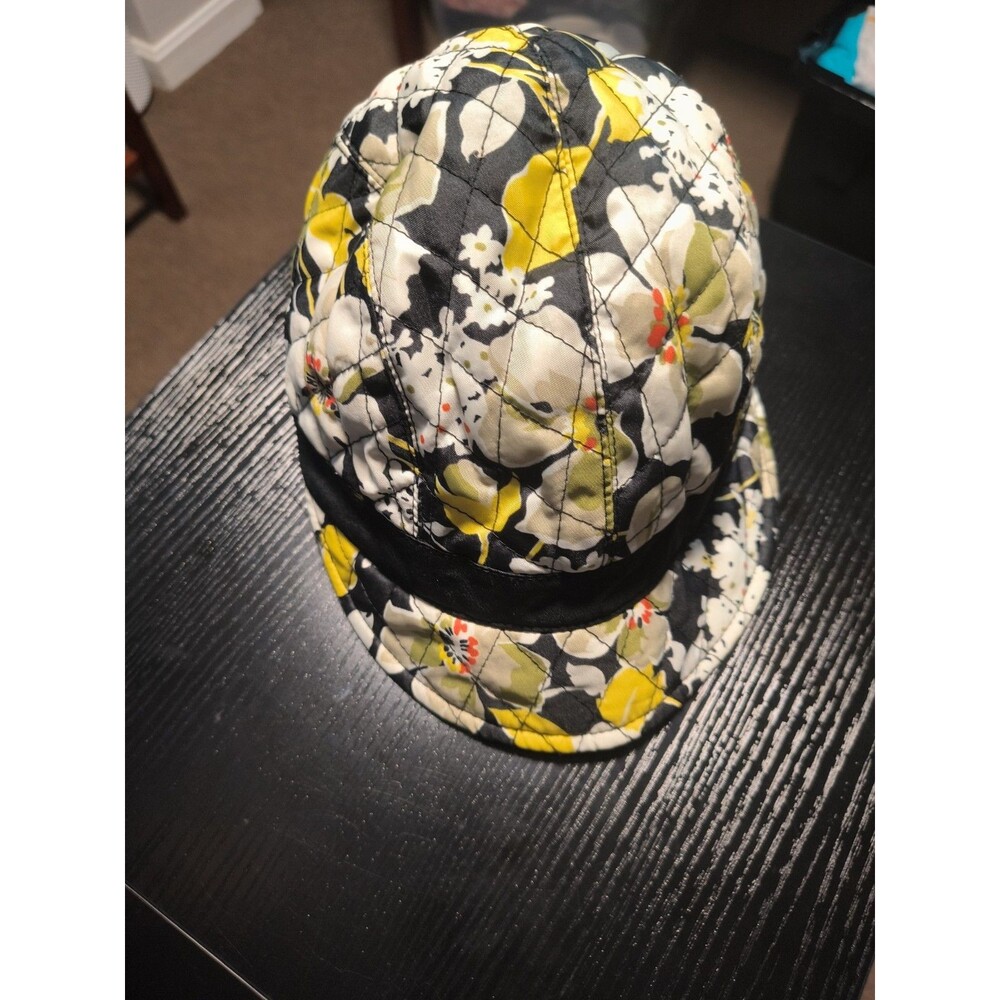 Vera Bradley Retired Dogwood News Girl Fleece Cap